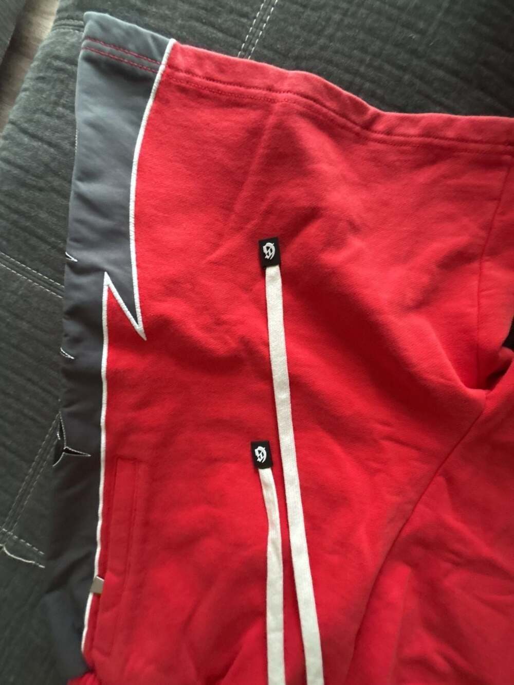 Godspeed Halftime Shorts Red/Graphite Mainline Collection - Picture 3 of 4